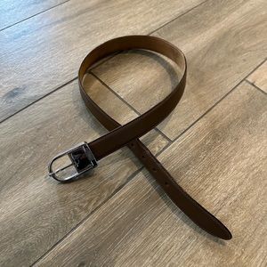 Bally belt buckle silver